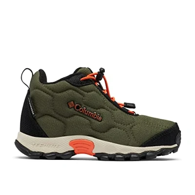 Bild av Columbia Childrens Firecamp MID 2 WP Unisex Hikingskor för barn, Storlek: 25, Nori/red quart Polyester