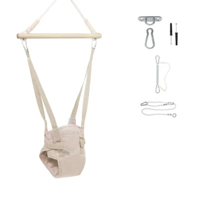 Bild av MAMOI® Dörrhopser baby från 6 månader, hoppare jumper bouncer, babygunga för dörrkarmar, gunga inomhus, dörrgunga, hopp, barngunga, dörrhopp, babyhopper, swing