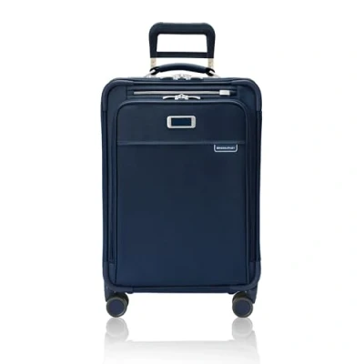 Bild av Briggs &amp; Riley 4 hjul expanderbara spinner resväskor, Marinblått Xsp, Carry On 56cm, Viktigt handbagage