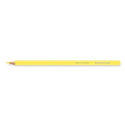 Bild av STAEDTLER färgpennor Design Journey, ljusgul, högpigmenterad, mjuk påfyllning, trä från PEFC certifierade skogar, klassisk sexkantsform, 6 i vikbar låda, 146C 10