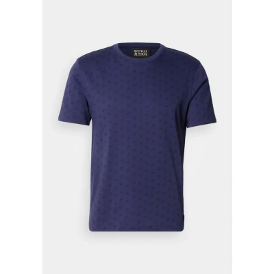 Bild av Scotch &amp; Soda Regular FIT Tshirt med print, Storlek: Large, Peacoat