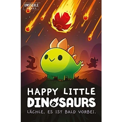 Bild av Asmodee instabila spel, glada små dinosaurier, grundspel, festspel, kortspel, 2 4 spelare, från 8+ år, 30 60 minuter, tyska, flerfärgad, färgglad