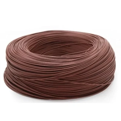 Bild av 1M UL3135 mjuk silikongummi elektronisk tråd 20 18 16 14 12 AWG högtemperaturbeständig flexibel (Color : Brown, Size AWG)