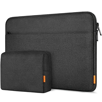 Bild av Inateck Laptopfodral 13,3 tum fodral kompatibelt med MacBook Pro M1 14 2021, Chromebook 13, 13 2012 2015, Air 2010 2017, iPad 12.9 2020, Surface Laptop Studio svart