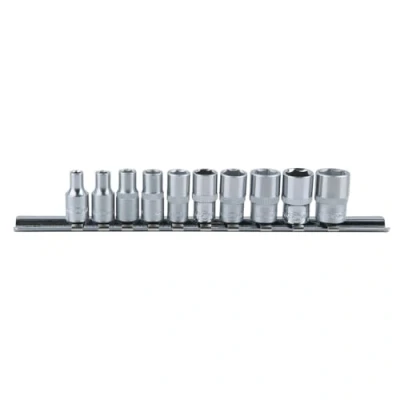 Bild av KS Tools 917.0620 1/4&quot; sexkants jackmutter sats, 10 delars 4 13 mm