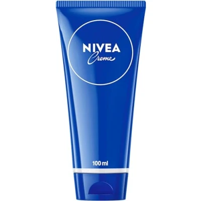 Bild av NIVEA Cream Tube universalvård, klassisk fuktkräm för alla hudtyper, rik hudvård med hudrelaterad eucerit (100 ml)