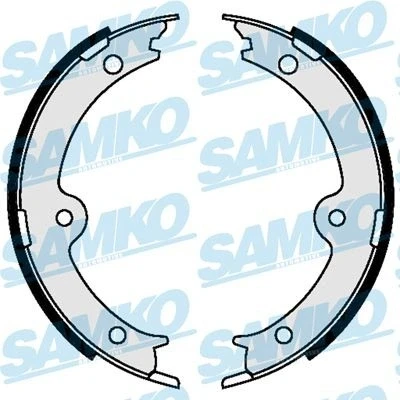 Bild av Bromsbackar, sats, Bakaxel, lexus gs, is ii, iii, c, ls, rc, 4653030011, 4653030020, 4653030021, 4653050020