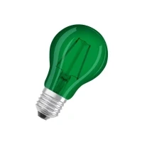 Bild av OSRAM LED lampa E27 Star Décor Cla A 2,5W, grön