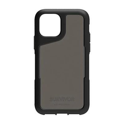 Bild av Griffin Survivor Endurance Case skal Apple iPhone 11 Pro (5,8 tum) svart/grå [3,3 m fallsäker I extremt robust ultra slim Qi kompatibelt mobiltelefonfodral stötdämpande hörn] GIP 028 BKG