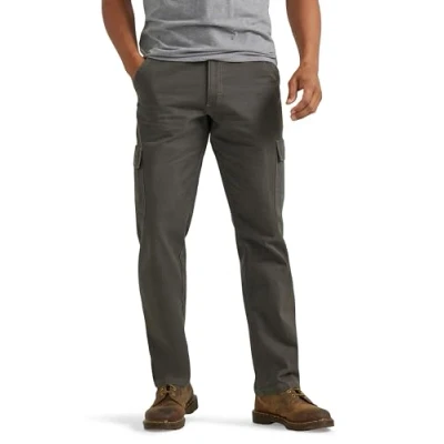 Bild av Wrangler Authentics Pantauthentics för män, Olive Drab, 34W x 30L