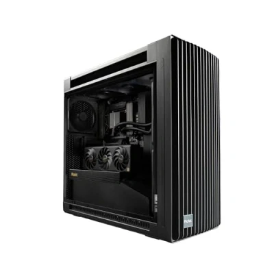 Bild av ASUS ProArt PA602 E ATX fodral, 420 mm kylarhållare, 140 fläkt och två 200 fläktar förinstallerade, IR dammindikator på frontpanelen