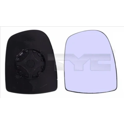 Bild av TYC 325 0075 1 Miroir De Rétroviseur droit Partie supérieure RENAULT: TRAFIC 2 Kasten, Bus, 2, OPEL: Vivaro A Combi, Van