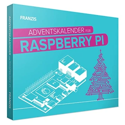 Bild av FRANZIS 55103 Adventskalender FÜR Raspberry Pi. Eine Weihnachtskrippe selbst bauen und mit deinem Pi programmieren. Ab 14 Jahren