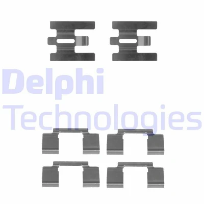 Bild av DELPHI LX0224 Kit d&#039;accessoires, plaquette de frein à disque VOLVO: 940 II Break, 740 Berline, Break