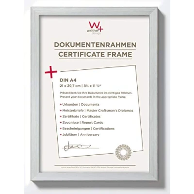 Bild av walther design tavelram silver 10 x 15 cm Byggram JK015S