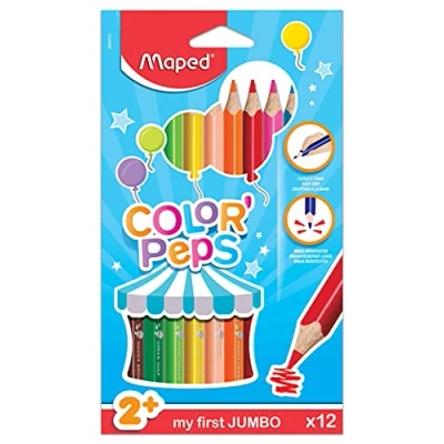 Bild av Maped Färgpennor Jumbo 12 pack