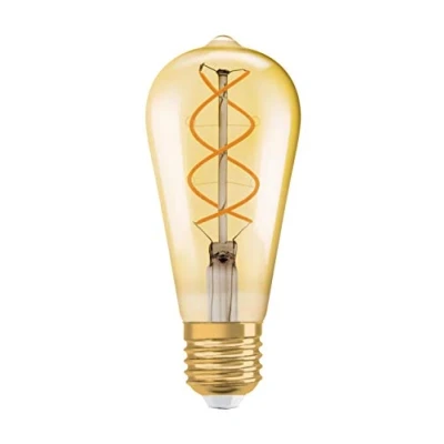 Bild av OSRAM LED Vintage Edition 1906, bas: E27, dimbar, varm vit, glödtråd guld