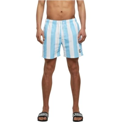 Bild av Urban Classics Pattern Surfshorts, Storlek: Small, Balticbluebarstripe