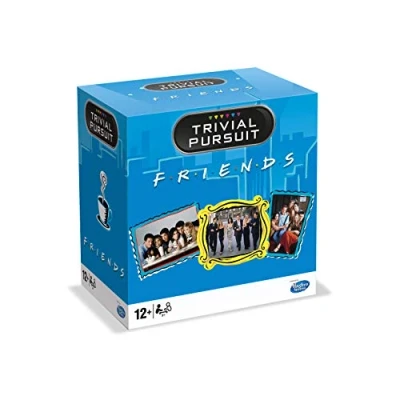 Bild av TRIVIAL PURSUIT Vänner Reseformat 600 frågor Brädspel fransk version