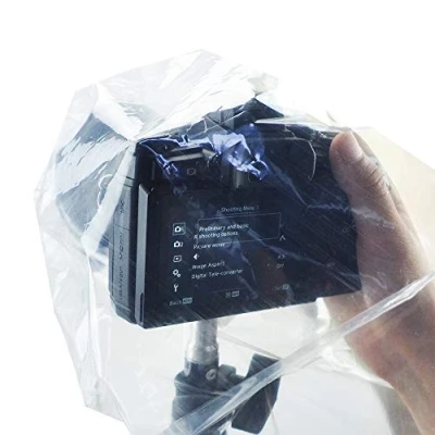 Bild av JJC RI S Engångs regnskydd för spegellös systemkamera (DSLR kamera) 2 st transparent