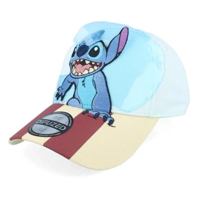Bild av Difuzed Blå Adjustable Keps Lilo &amp; Stich Novelty Cap A Frame @ Hatstore