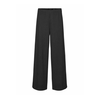 Bild av Vero Moda Vmberlin MY WIDE Tygbyxor, Storlek: Sx30, Obsidian