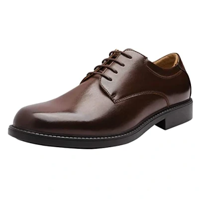 Bild av Bruno Marc Oxford Skor för män Klänning Bröllopskostym Buteau,Size 45,Mörkbrunt E,DOWNING 02 E