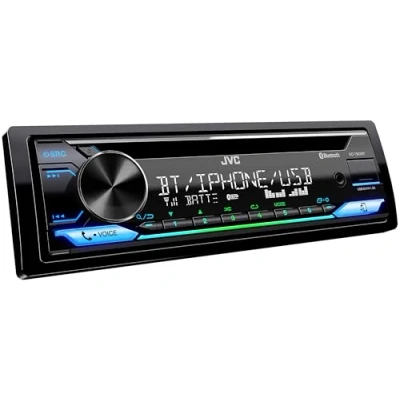 Bild av JVC KD T922BT CD mottagare, 1 DIN, med blutooth, Spotify, USB, AUX, variabel färgbelysning