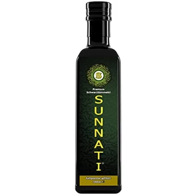 Bild av Premium svart kumminolja för oral, filtrerad, kallpressad, 100 % ren 1000 ml