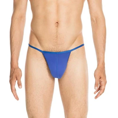 Bild av HOM G string för män, plume, 359931, S, M, L, XL, blå, XXL