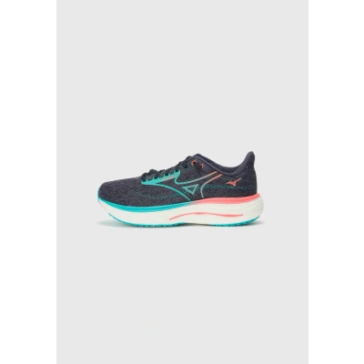 Bild av Mizuno WAVE Rider 29 Löparskor terräng, Storlek: 41, Odyssey gray/capri breeze/calypso coral Textil/syntet