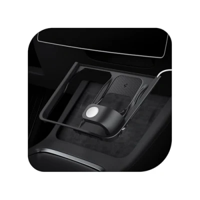Bild av Spigen Tesla 3 in 1 Wireless Charging Hub Mount black Model Y/3