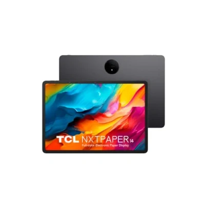 Bild av TCL NXTPAPER 14 surfplatta, 14,25 tum FHD, Octa Core, 8 GB RAM, 256 minne som kan utökas med MicroSD, 10 000 mAh batteri, Android 14, grå, penna ingår