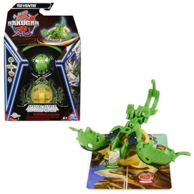 Bild av BAKUGAN 3.0 Paket 1 speciell ATTACK VENTRI Montera och anpassa din boll stridsring, launcher 3 kort leksakssamling leksak för barn från 6 år uppåt