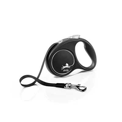 Bild av Flexi black Design S leash 5 m 15 kg