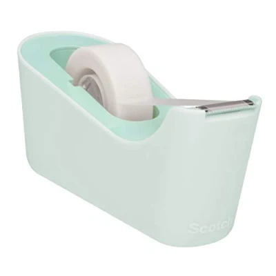 Bild av Scotch C18M+1 Tejpdispenser, Mynta, 16.3 x 6.4 7.8 cm
