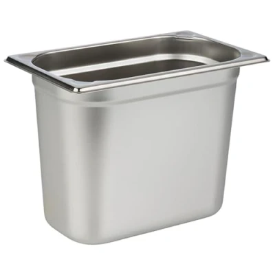 Bild av APS 81408 GN 1/4 behållare, rostfritt stål Gastronormbehållare, mått 265 x 160 mm/höjd 200 mm/volym 5,5 liter