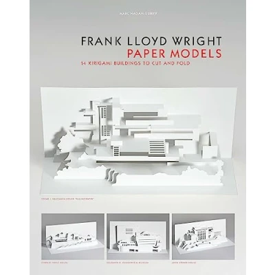 Bild av Frank Lloyd Wright Paper Models: 14 Kirigami Buildings to Cut and Fold