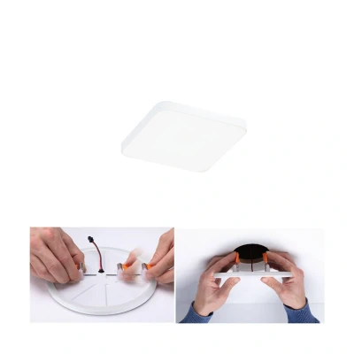 Bild av Paulmann Veluna Edge LED infälld IP44 4000K 9x9cm