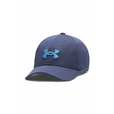 Bild av Under Armour pojkar Blitzing keps justerbara kepsar, Tvättad marinblå/Blå Atlantis, one size