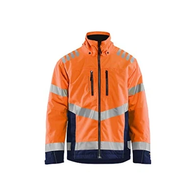 Bild av VARSELJACKA 4780 1977 VINTER VARSELORANGE/MARINBLÅ 4XL Beijerbygg Byggmaterial
