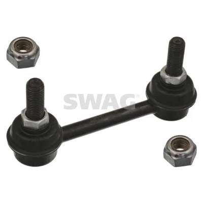 Bild av SWAG 82 94 2585 Biellette de barre stabilisatrice Essieu arrière gauche, droit 90 M10 x 2 avec écrou autobloquant Acier noir