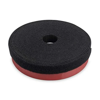 Bild av DIGITUS Svamphuvud kardborrband kabelhanteringssystem 5 m rulle självhäftande (4 kg/cm²) 10 fluffigt kardborreband
