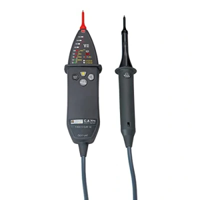 Bild av Chauvin Arnoux C.A 771 Tvåpolig spänningsprovare CAT IV 1000 V Akustik, LED