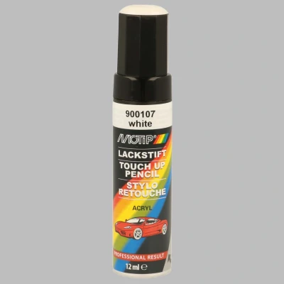 Bild av MOTIP 900107 Fordons kombinationslack 12ml Stift vit RAL Acryl Spray 7004 signal grey high glossy 400 ml