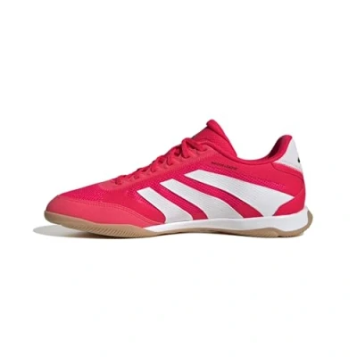 Bild av adidas Performance Predator League Indoor Fotbollsskor inomhusskor, Storlek: 39 1/3, Lucid red/footwear white/core black Konstmaterial/textil