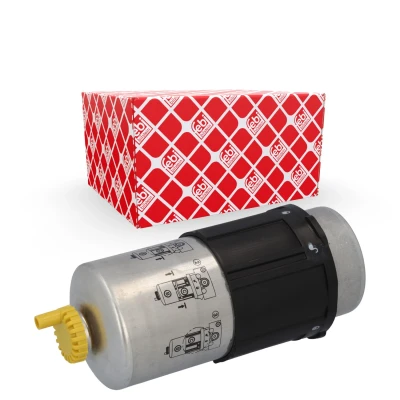 Bild av FEBI BILSTEIN 105814 Filtre à Carburant vissé, avec vis de vidange d&#039;eau FORD: Transit Mk5 Van, Сamion Plateau/Сhâssis
