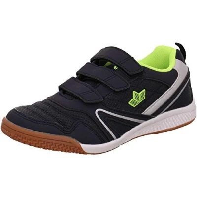 Bild av Lico BOULDER V Unisex Barn Multisport inomhusskor, Marinblå/citrongul, 32 EU