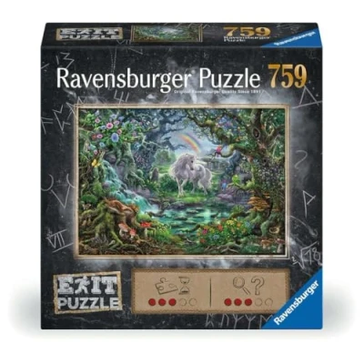 Bild av Ravensburger EXIT pussel fantasy enhörning, för vuxna och barn från 12 år, 759 bitar