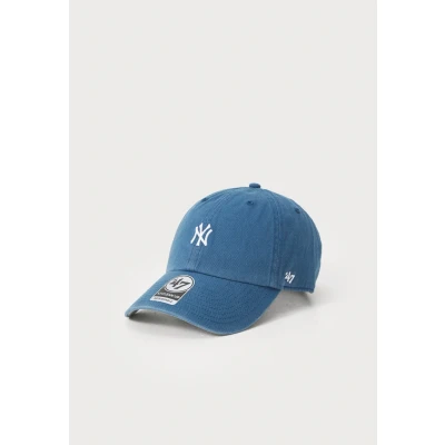Bild av 47 Brand MLB Blå unconstructed Keps New York Yankees Base Runner Clean Up Timber Blue Dad Cap @ Hatstore